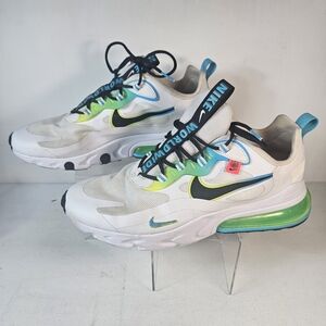 Nike Air Max 270 React WorldWide White CK6457-100 Size 10.5
